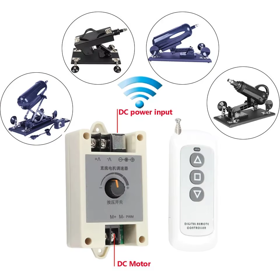 Speed regulator and wireless remote